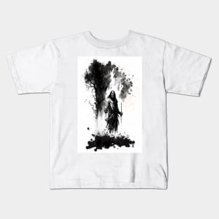 Moses and The Burning Bush Kids T-Shirt